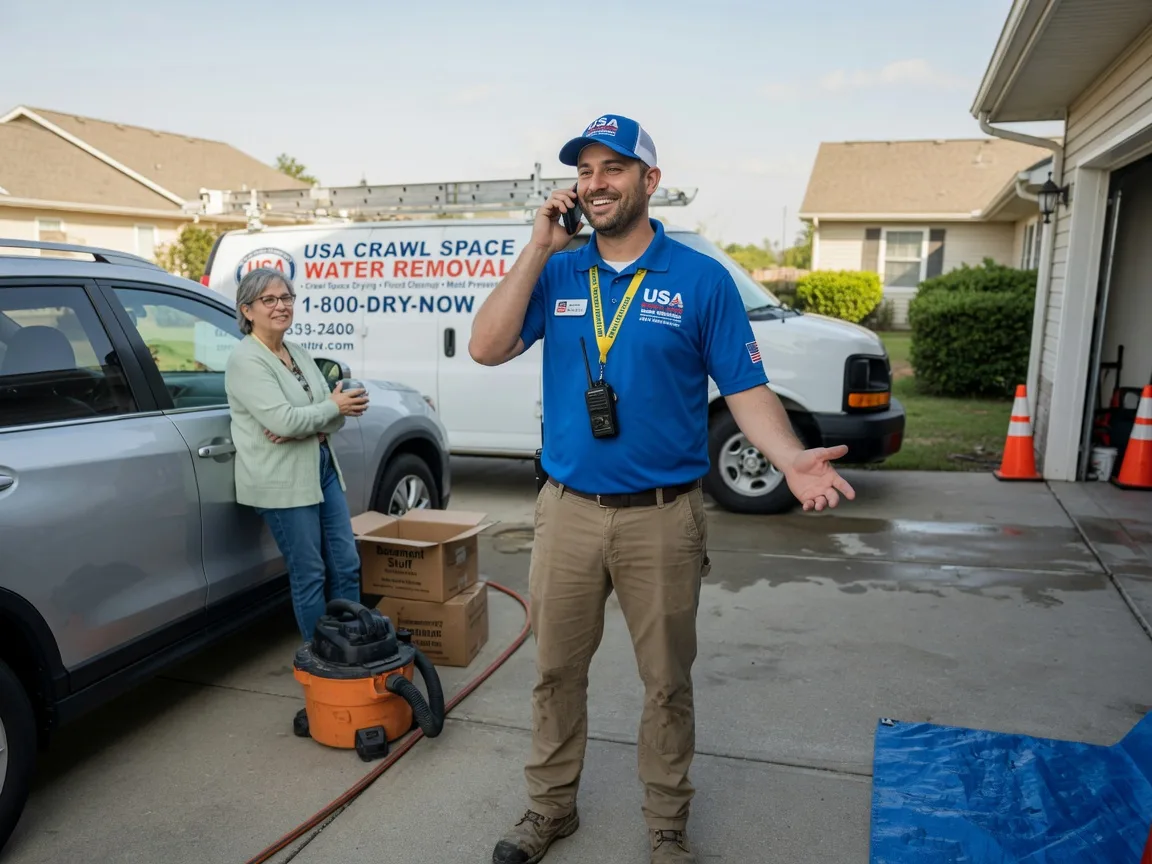 Crawl Space Water Removal Fairfield, TX FAQs